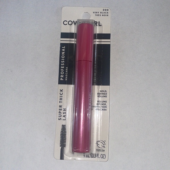COVERGIRL Professional Super Thick Lash Mascara, 200 Very Black 0.3 fl oz New - Picture 6 of 7